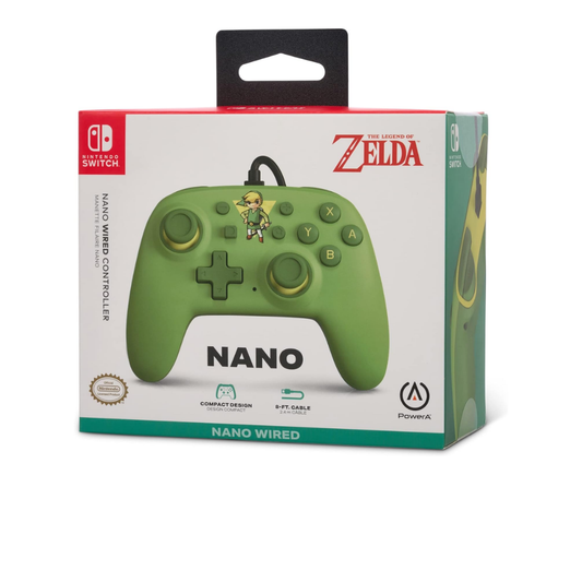 POWERA NINTENDO SWITCH NANO KABLOLU OYUN KUMANDASI - TOON LINK