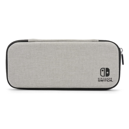 PowerA Nintendo Switch Slim Kılıf Taşıma Çantası - Gri Resmi Lisanslı