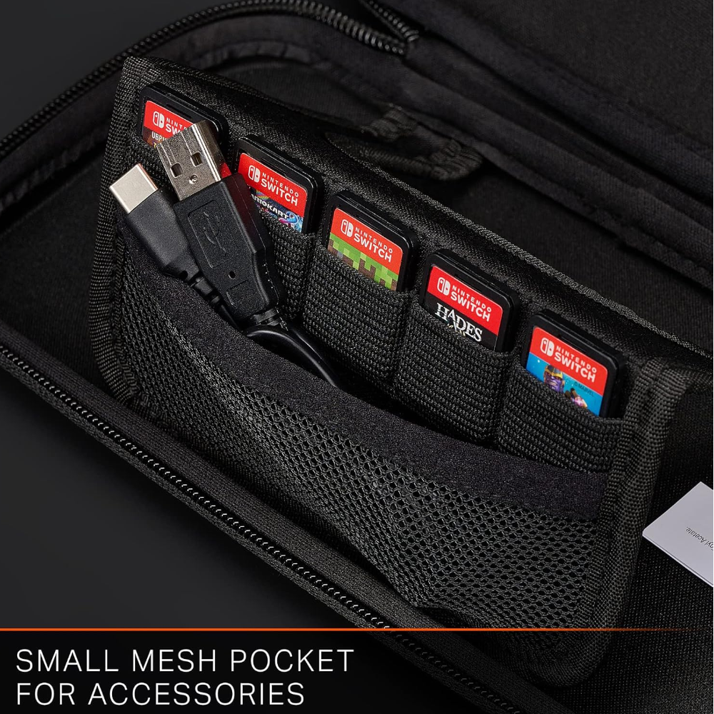 PowerA Nintendo Switch Slim Kılıf Taşıma Çantası - Gri Resmi Lisanslı