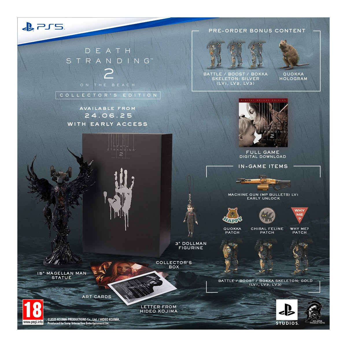 Ps5 Death Stranding 2 On The Beach Collectors Edition