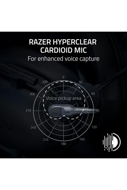 Razer BlackShark V2 X PlayStation Kablolu Oyuncu Kulaklığı – Siyah