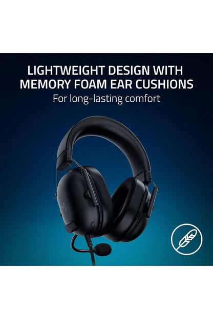 Razer BlackShark V2 X PlayStation Kablolu Oyuncu Kulaklığı – Siyah