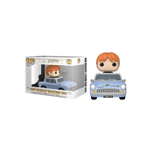 Funko Pop Rides Super Deluxe: Harry Potter Chamber of Secrets Anniversary 20th - Ron Weasley in Flying