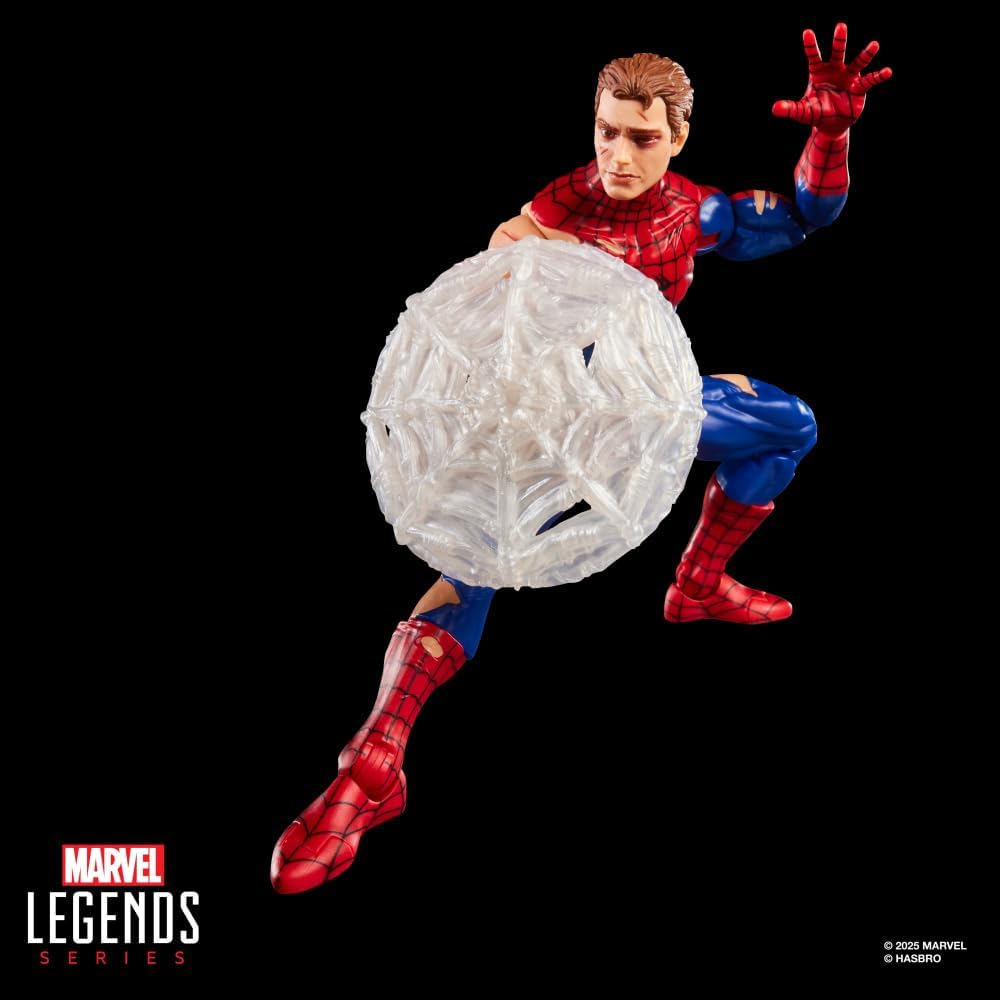 Spider-Man Marvel Legends Serisi Magic: The Gathering Battle-Damaged Aksiyon Figürü – Koleksiyonluk