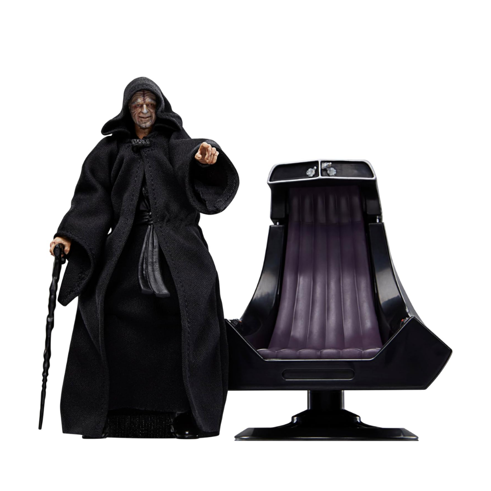 Star Wars Black Series Emperor Palpatine & Throne Aksiyon Figür Seti