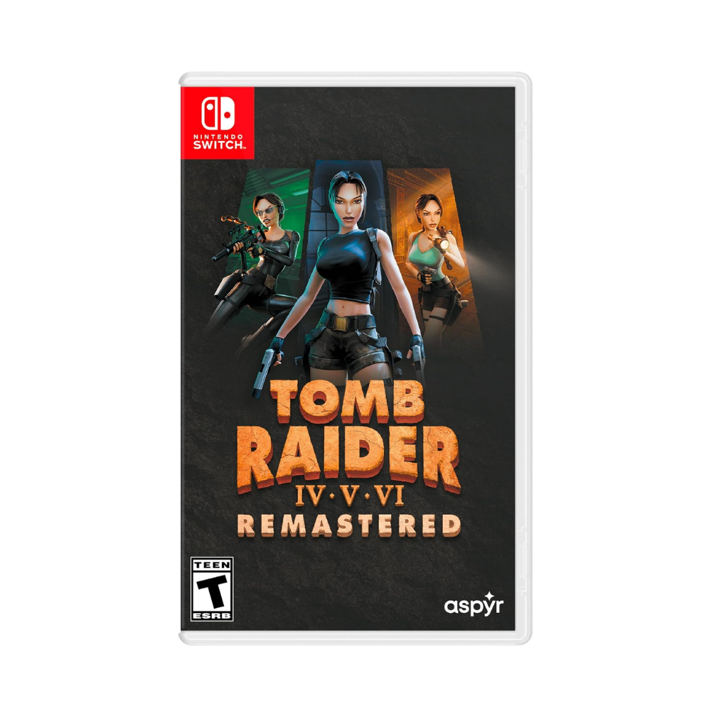 Tomb Raider 4-5-6 Remastered Nintendo Switch Oyunu
