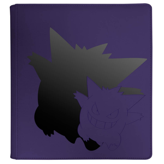 Ultra Pro Elite Series Pokemon Gengar Fermuarlı Pro Binder 12 Cepli 480 Kart Kapasiteli