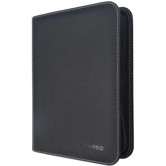 Ultra Pro Fermuarlı Premium Toploader Pro Binder 4 Cepli 80 Kart Kapasiteli