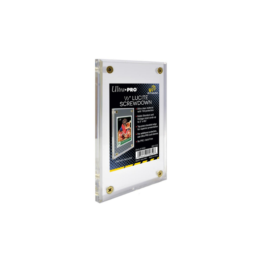 Ultra Pro Lucite Uv 1/2" Vidalı Tek Kart Sergileme Çerçevesi
