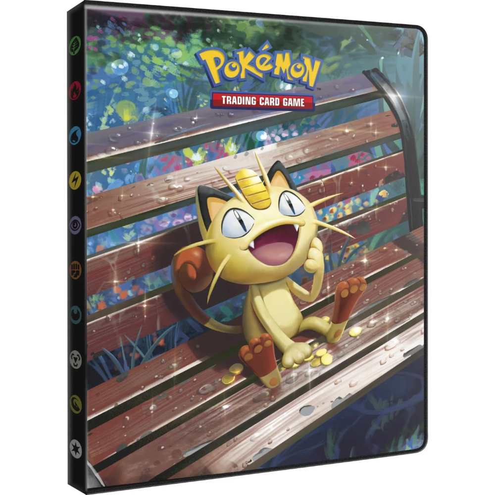 Ultra Pro Pokemon Meowth and Starmie Portfolio Albüm 4 Cepli 80 Kart