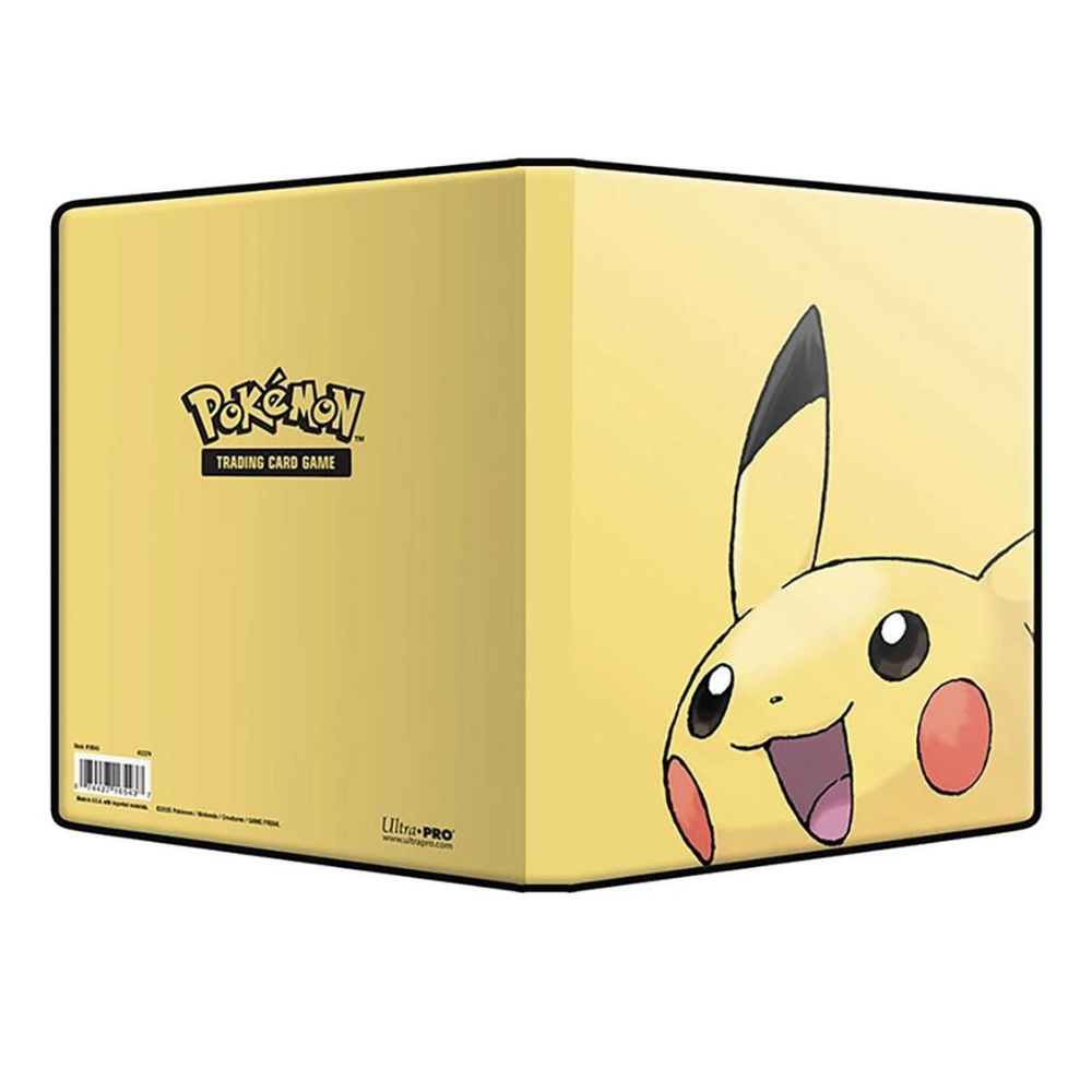 Ultra Pro Pokemon Pikachu Portfolio Albüm 4 Cepli 80 Kart Kapasiteli