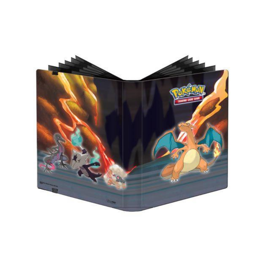 Ultra Pro Pokemon Scorching Summit Pro Binder 9 Cepli 360 Kart Kapasiteli