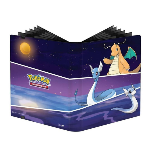 Ultra Pro Pokemon Starry Dragonite Pro Binder 9 Cepli 360 Kart Kapasiteli