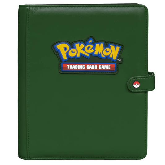 Ultra Pro Premium Green Pokemon Snap Binder 4 Cepli 160 Kart Kapasiteli