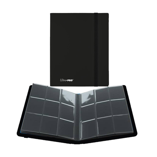 Ultra Pro PRO Binder 9-Pocket Eclipse Jet Black 9 Cepli 360 Kart Kapasiteli Albüm