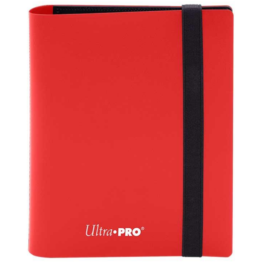 Ultra Pro Pro Eclipse Binder 4 Cepli 160 Kart Kapasiteli Albüm Apple Red