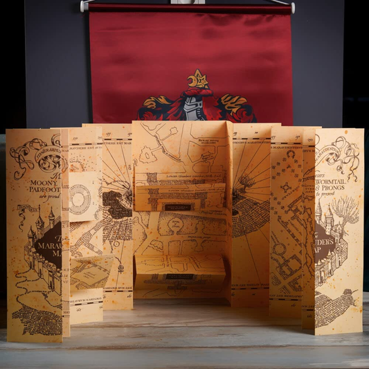 Wizarding World - Harry Potter - Marauder's Map - Çapulcu Haritası